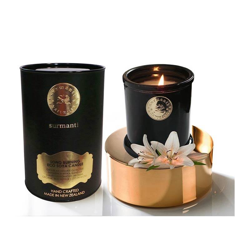 Surmanti Long Burning EcoSoya Candle - Vanilla Caramel | Koop.co.nz