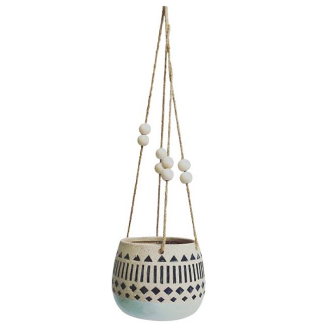 Urban Products Kyra Hanging Planter - Navy | Koop.co.nz