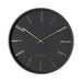 One Six Eight Maya Clock - Charcoal (30cm) | Koop.co.nz