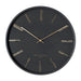 One Six Eight Maya Clock - Charcoal (40cm) | Koop.co.nz