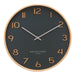 One Six Eight Wallace Petrol Blue Wall Clock (53cm) | Koop.co.nz