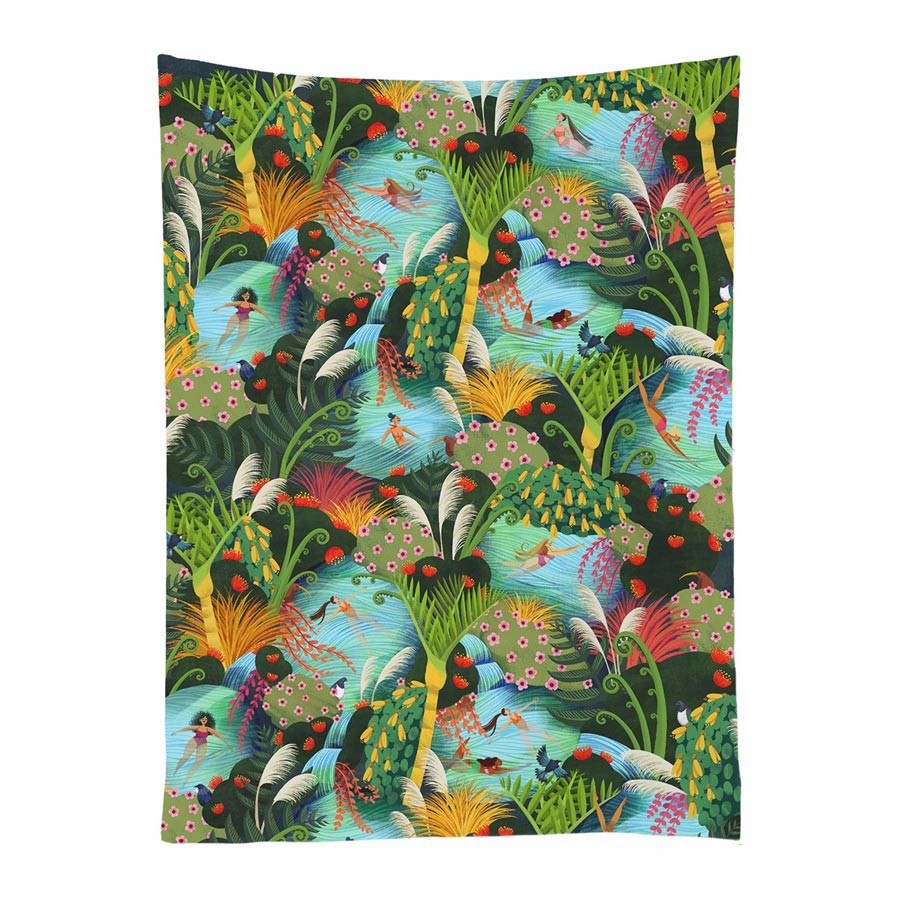 Moana Road Wahine In Water Tea Towel | Koop.co.nz