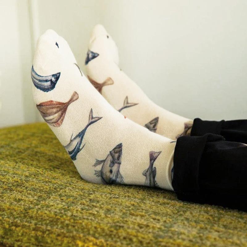 Moana Road Fishing Club Socks | Koop.co.nz