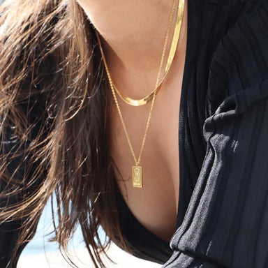 Pamu Valentina Gold Necklace - Medium | Koop.co.nz