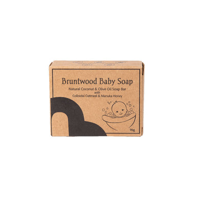 Bruntwood Lane NZ Made Baby Soap - Natural Coconut & Olive Oil | Koop.co.nz