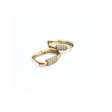 Lindi Kingi Eden Gold Hoop Earrings | Koop.co.nz