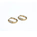 Lindi Kingi Eden Gold Hoop Earrings | Koop.co.nz