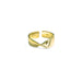 Lindi Kingi With A Twist Gold Ring | Koop.co.nz