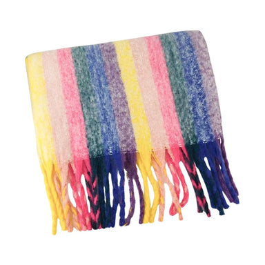 Urban Products Scala Rainbow Stripe Scarf | Koop.co.nz