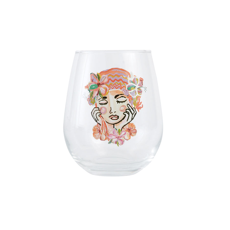 Splosh Stemless Wine Glass - Talulah Lady | Koop.co.nz