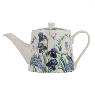 Ashdene Iris Garden Bone China Teapot with Infuser (900ml) | Koop.co.nz