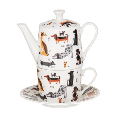 Ashdene Canine Capers Puppers Tea Pot For One | Koop.co.nz