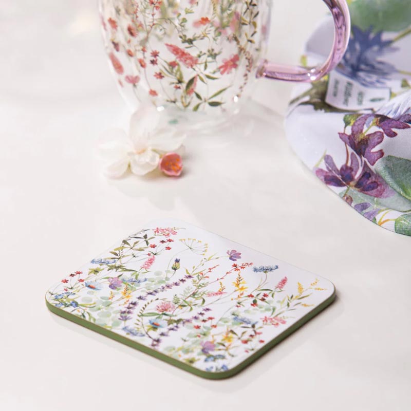 Ashdene Wildflowers Coaster Set/6 | Koop.co.nz