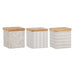 Ladelle Orion White Canister Set (3pc) | Koop.co.nz