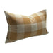 Rembrandt Fine Arts Sanctuary Linen Cushion Cover - Toffee Gingham | Koop.co.nz