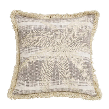 Stoneleigh & Roberson Embroidered Palm Cushion (45cm) | Koop.co.nz