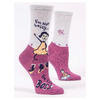 Blue Q Women's Socks - I'm Not Bossy | Koop.co.nz