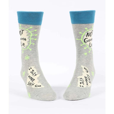 Blue Q Men's Socks - Not Gonna Lie | Koop.co.nz