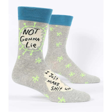 Blue Q Men's Socks - Not Gonna Lie | Koop.co.nz