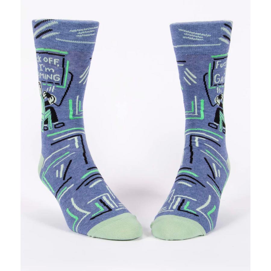 Blue Q Men's Socks - F*ck Off, I'm Gaming | Koop.co.nz