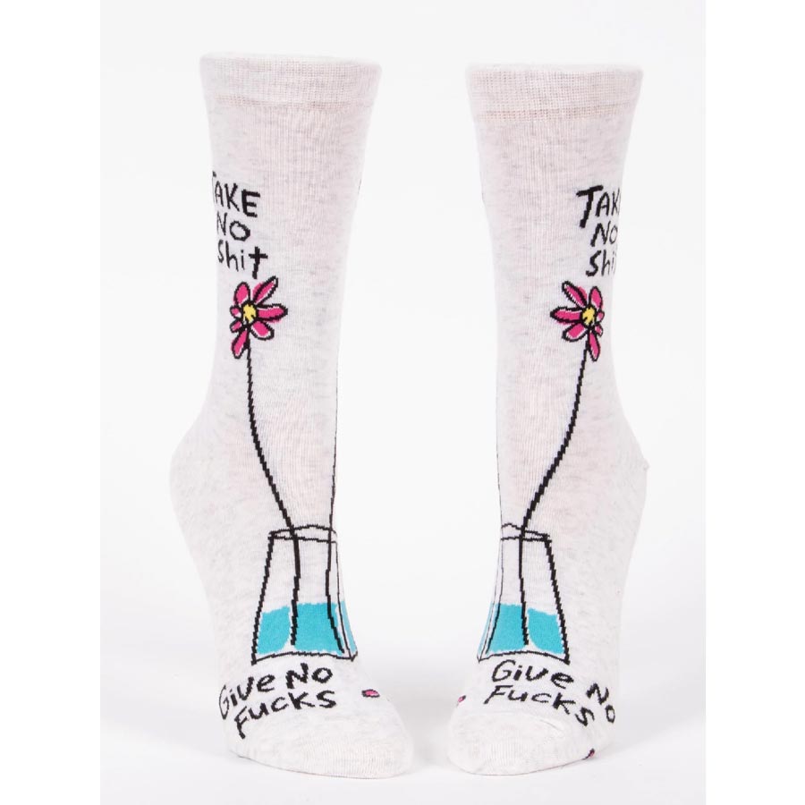 Blue Q Women's Socks - Take No Sh*t | Koop.co.nz