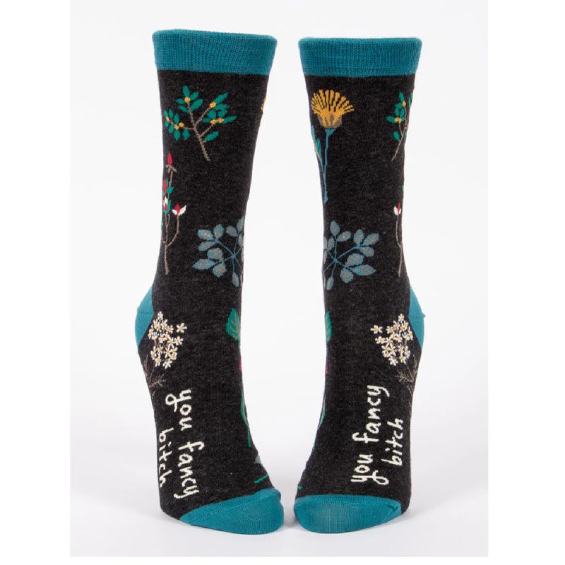 Blue Q Women's Socks - You Fancy B*tch | Koop.co.nz