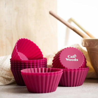 CaliWoods Reusable Large Muffin Liners (12pk) - Very Berry | Koop.co.nz