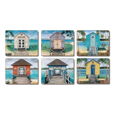 Cinnamon Boathouses Placemat Set/6 | Koop.co.nz