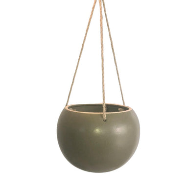 Potted Orbit Hanging Planter - Jade | Koop.co.nz