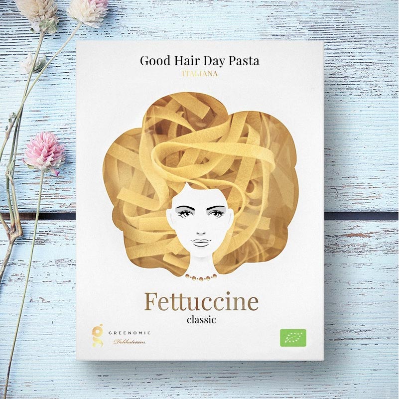 Greenomic Good Hair Day Pasta - Classic Fettuccine | Koop.co.nz