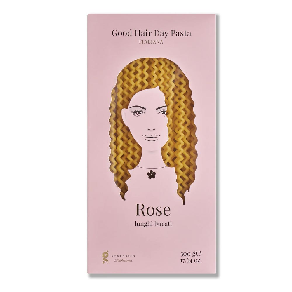 Greenomic Good Hair Day Pasta - Rose Lunghi Bucati | Koop.co.nz