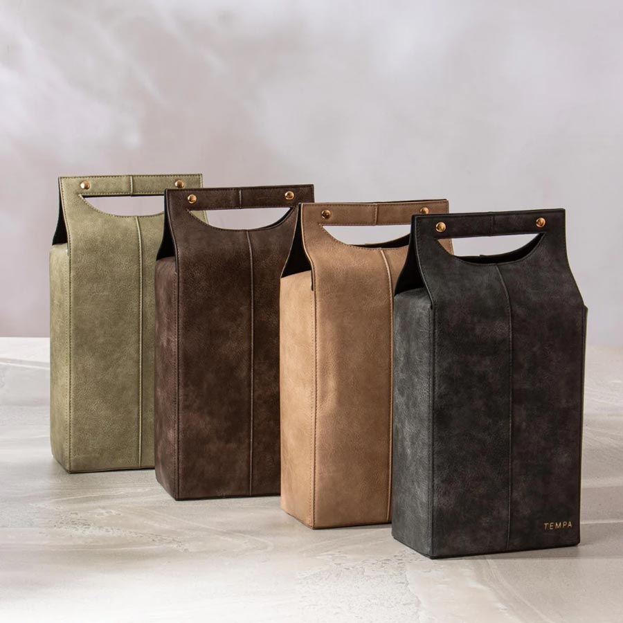 Ladelle Harley Double Wine Bag - Latte | Koop.co.nz