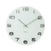 Karlsson Vintage Round White Glass Wall Clock (35cm) | Koop.co.nz