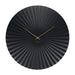 Karlsson Sensu Black XL Steel Clock (50cm) | Koop.co.nz