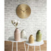 Karlsson Sensu Gold XL Steel Clock (50cm) | Koop.co.nz