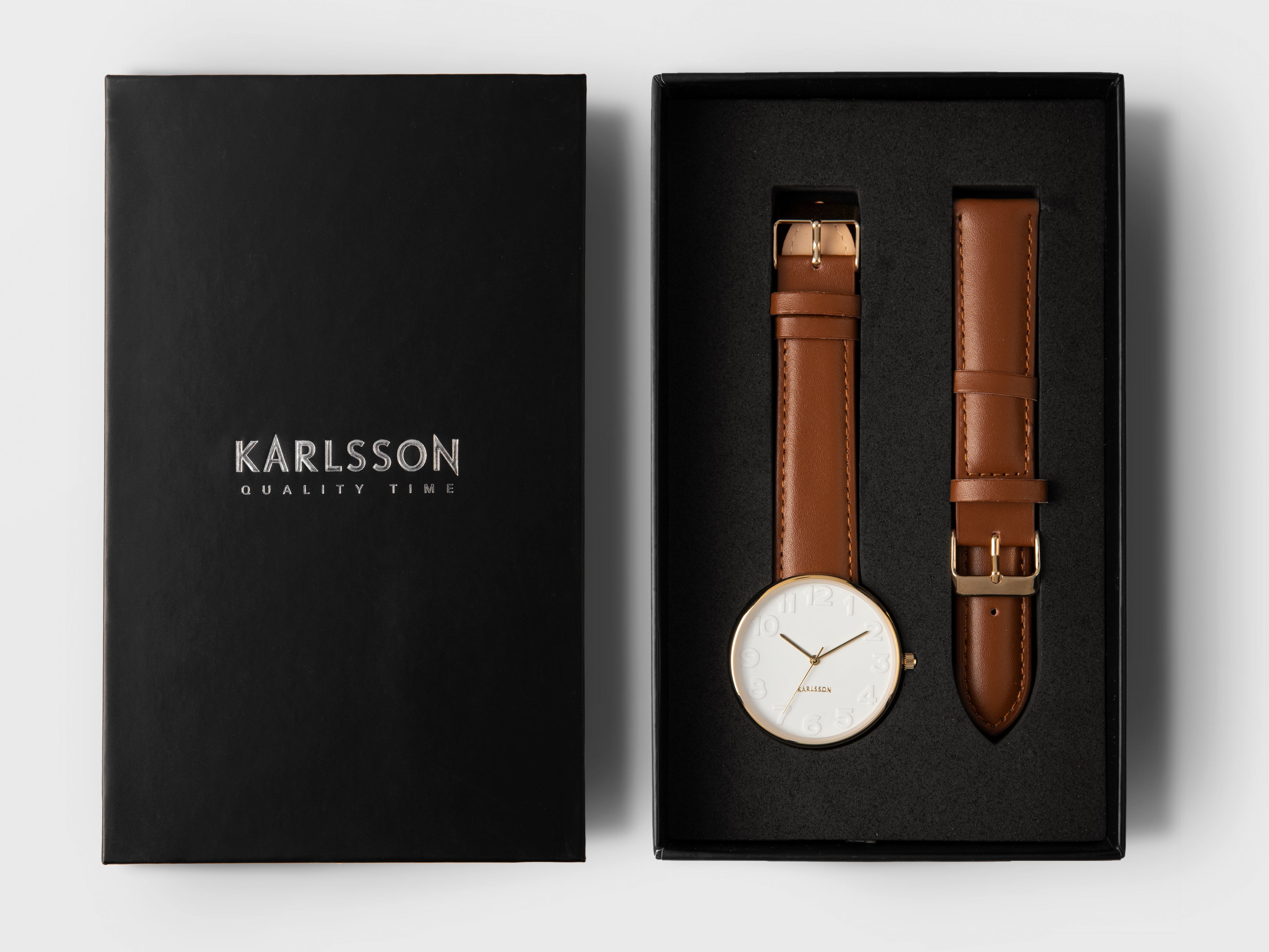 Karlsson Men's Mr White Watch | Koop.co.nz