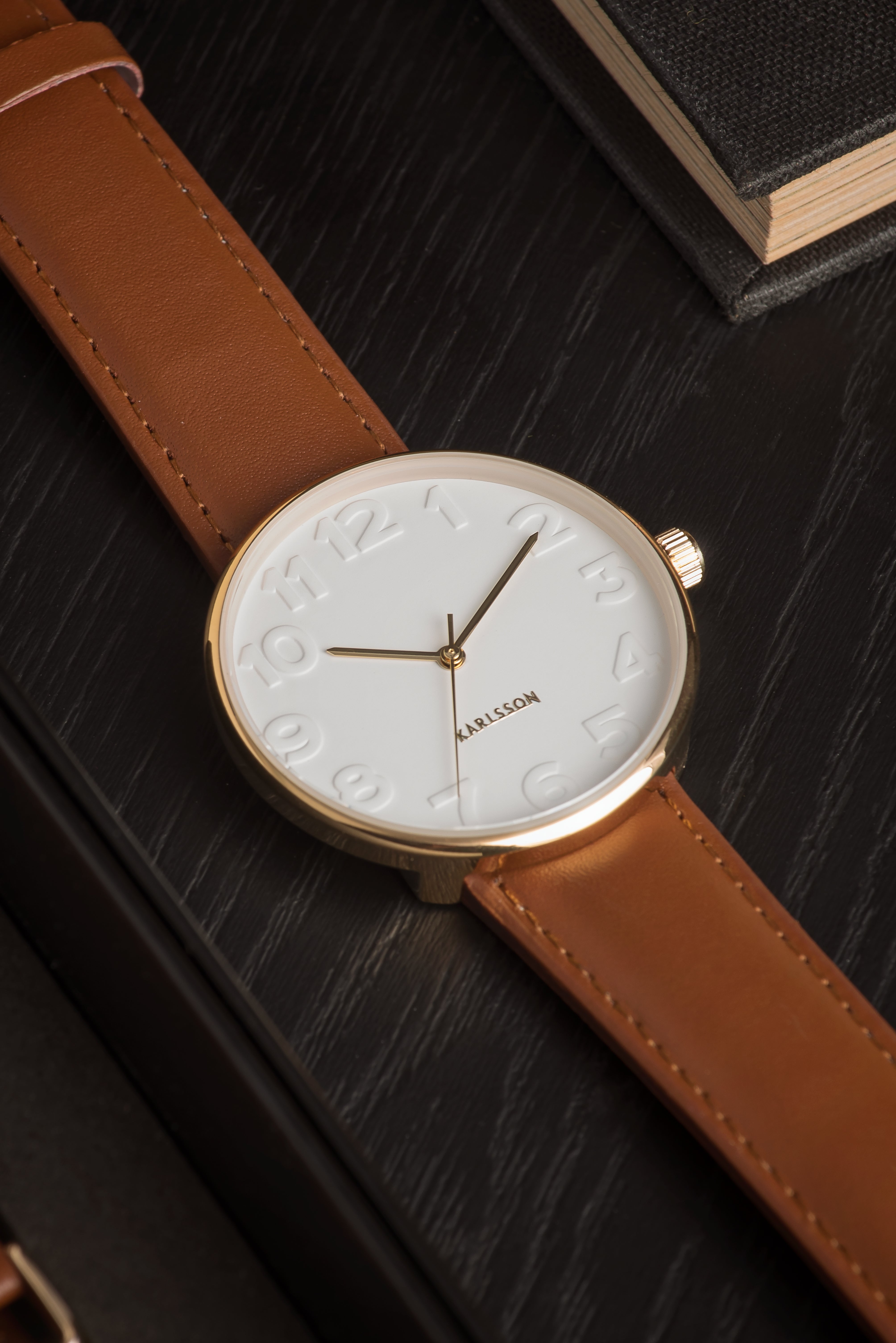 Karlsson Men's Mr White Watch | Koop.co.nz