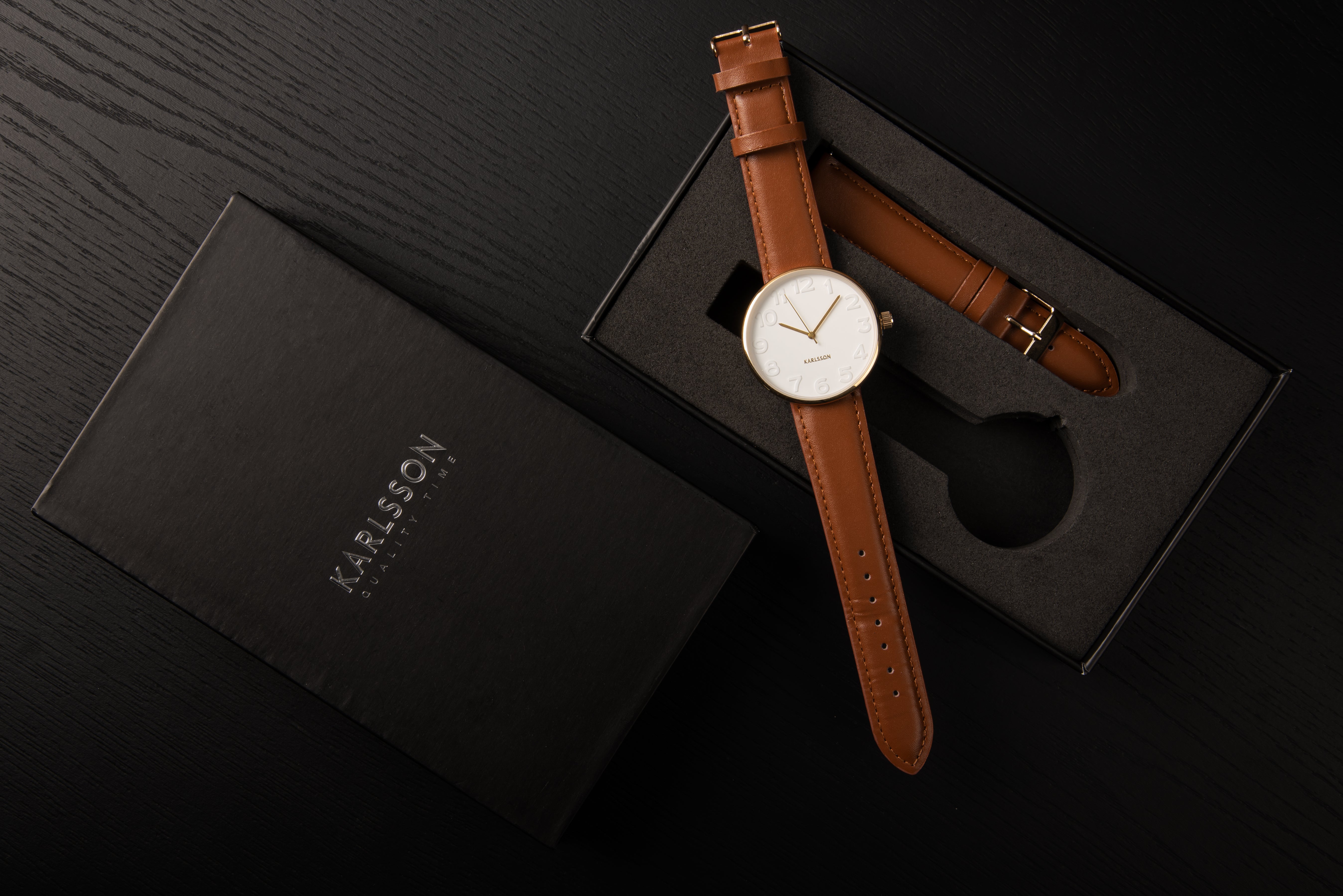 Karlsson Men's Mr White Watch | Koop.co.nz