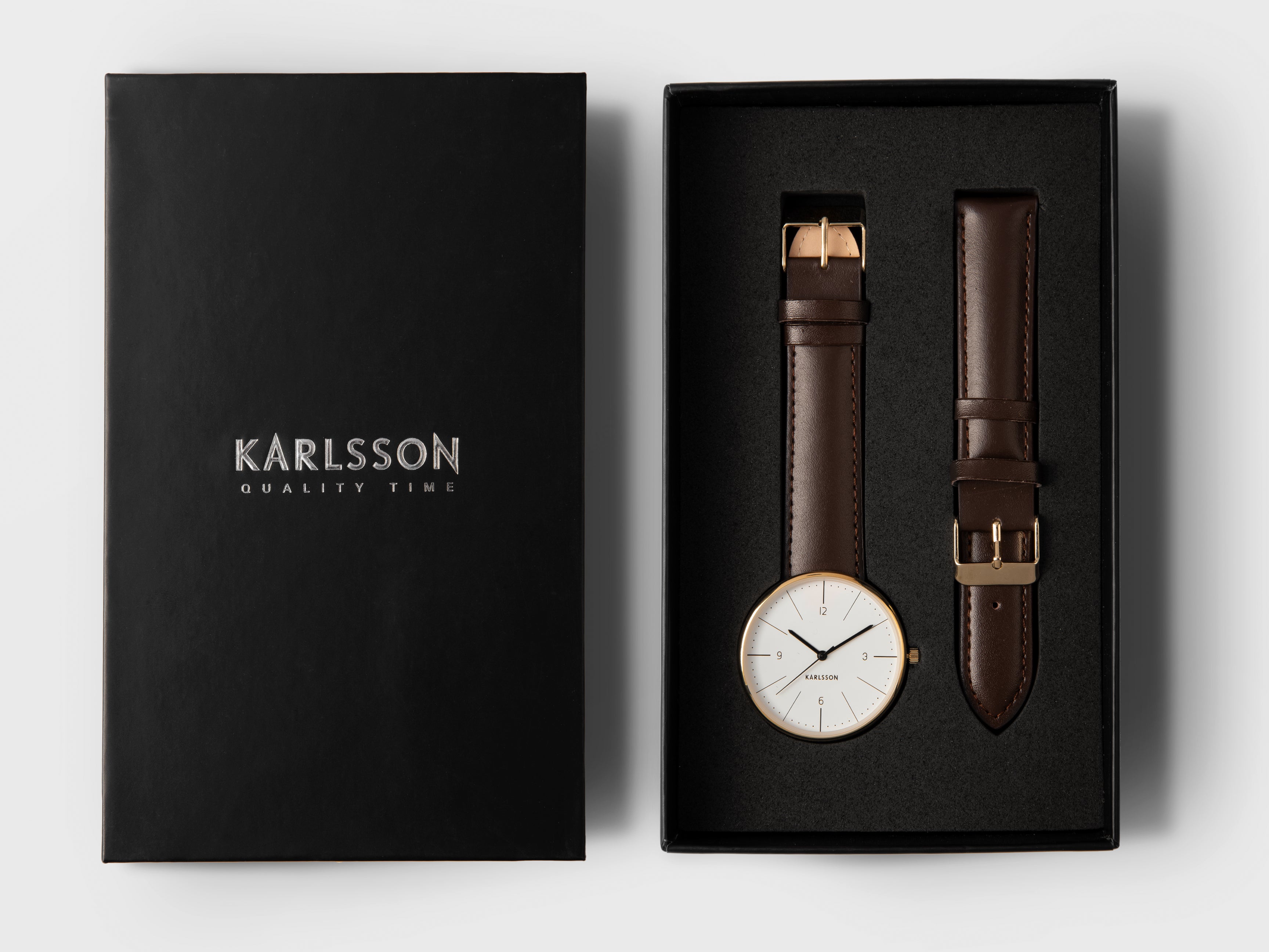 Karlsson Men's Normann Watch - White | Koop.co.nz