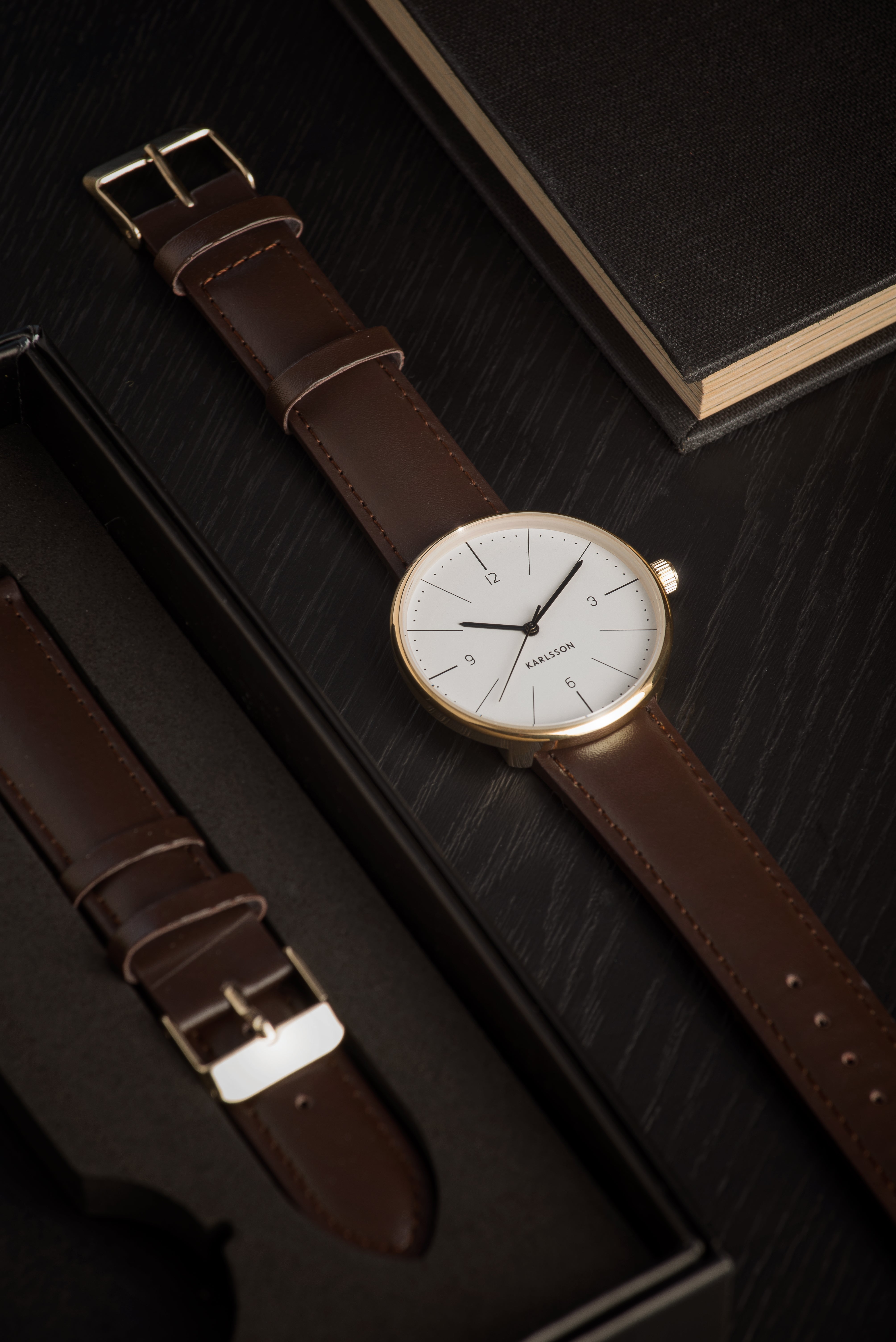 Karlsson Men's Normann Watch - White | Koop.co.nz