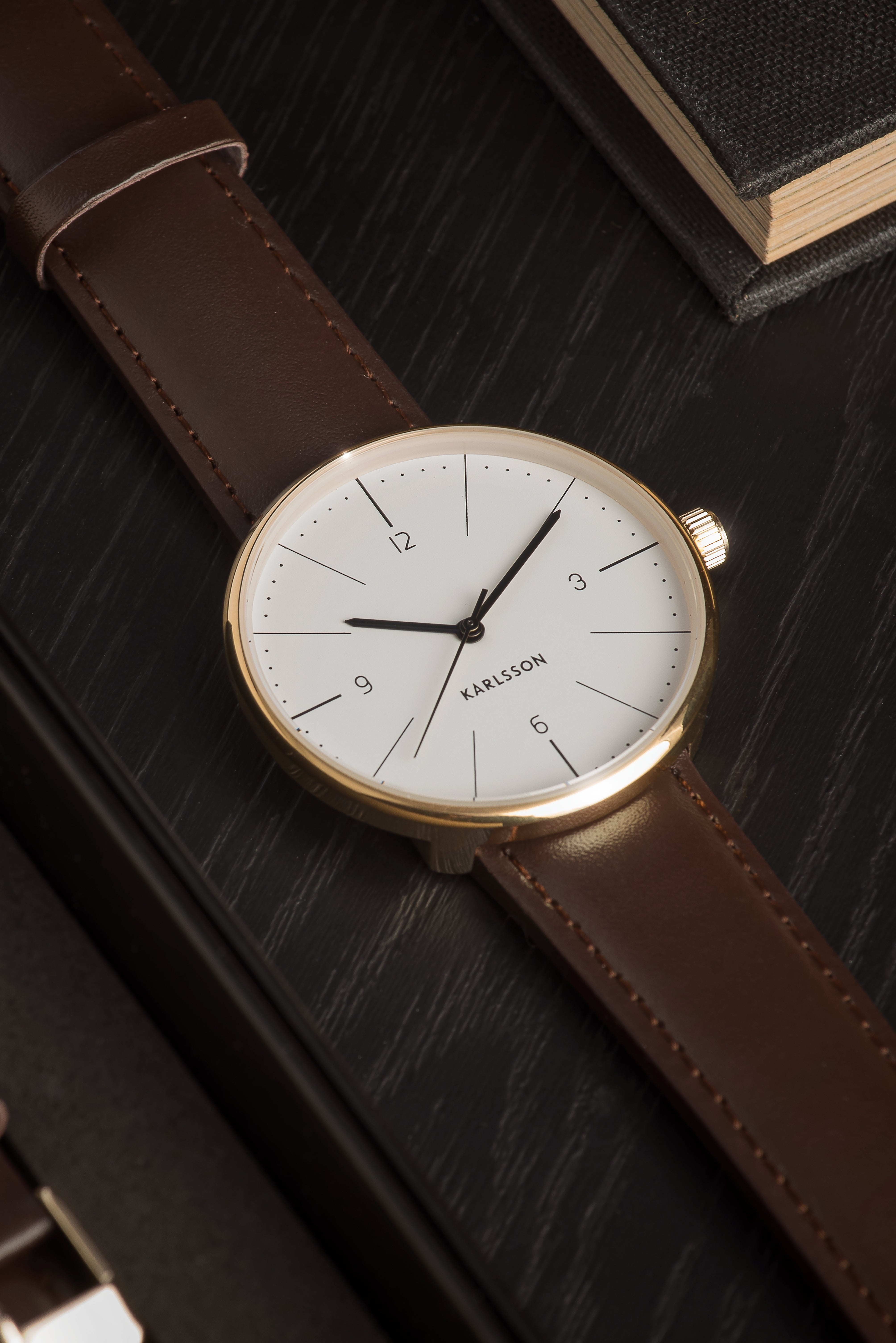 Karlsson Men's Normann Watch - White | Koop.co.nz