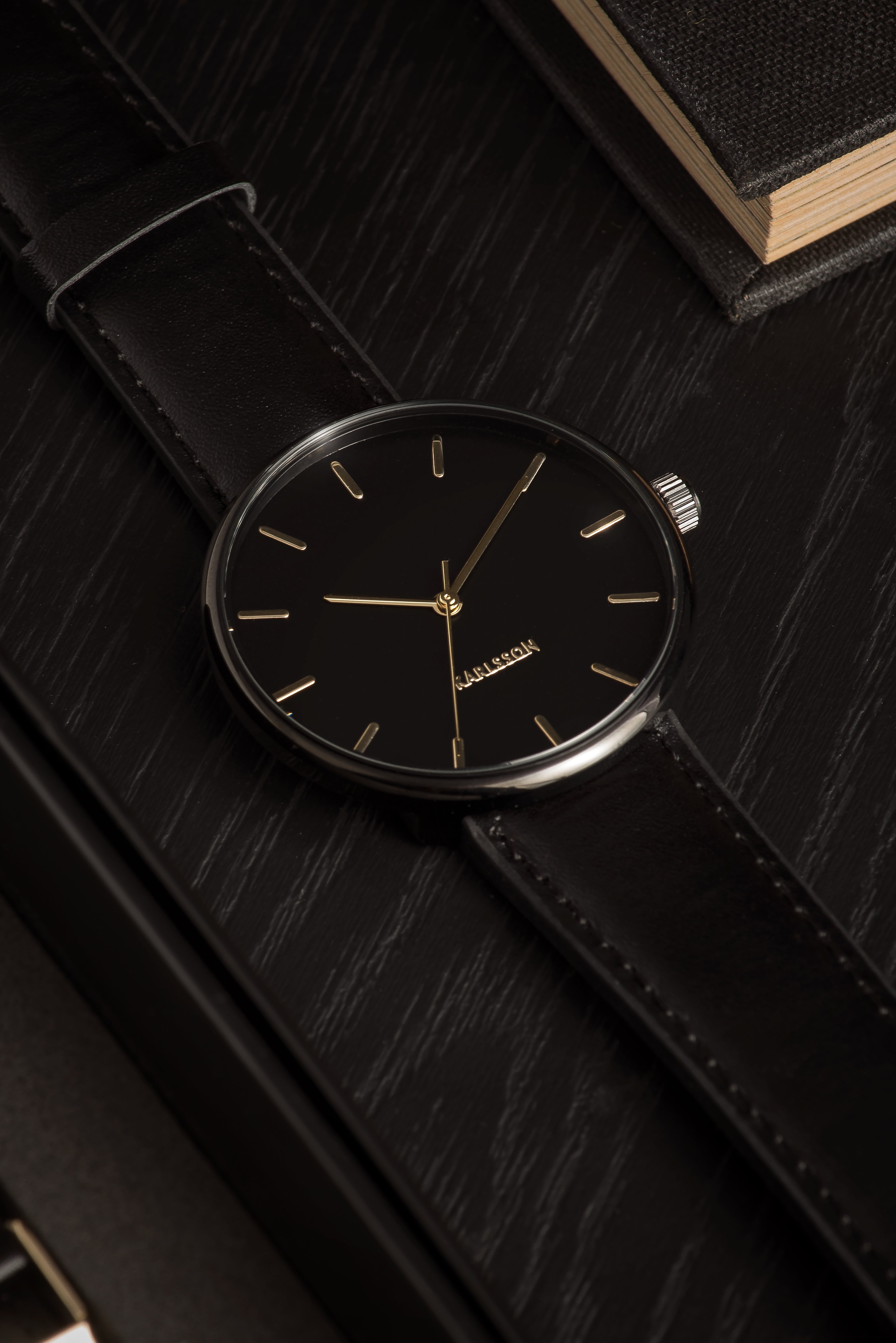 Karlsson Men's Minimal Watch - Black | Koop.co.nz