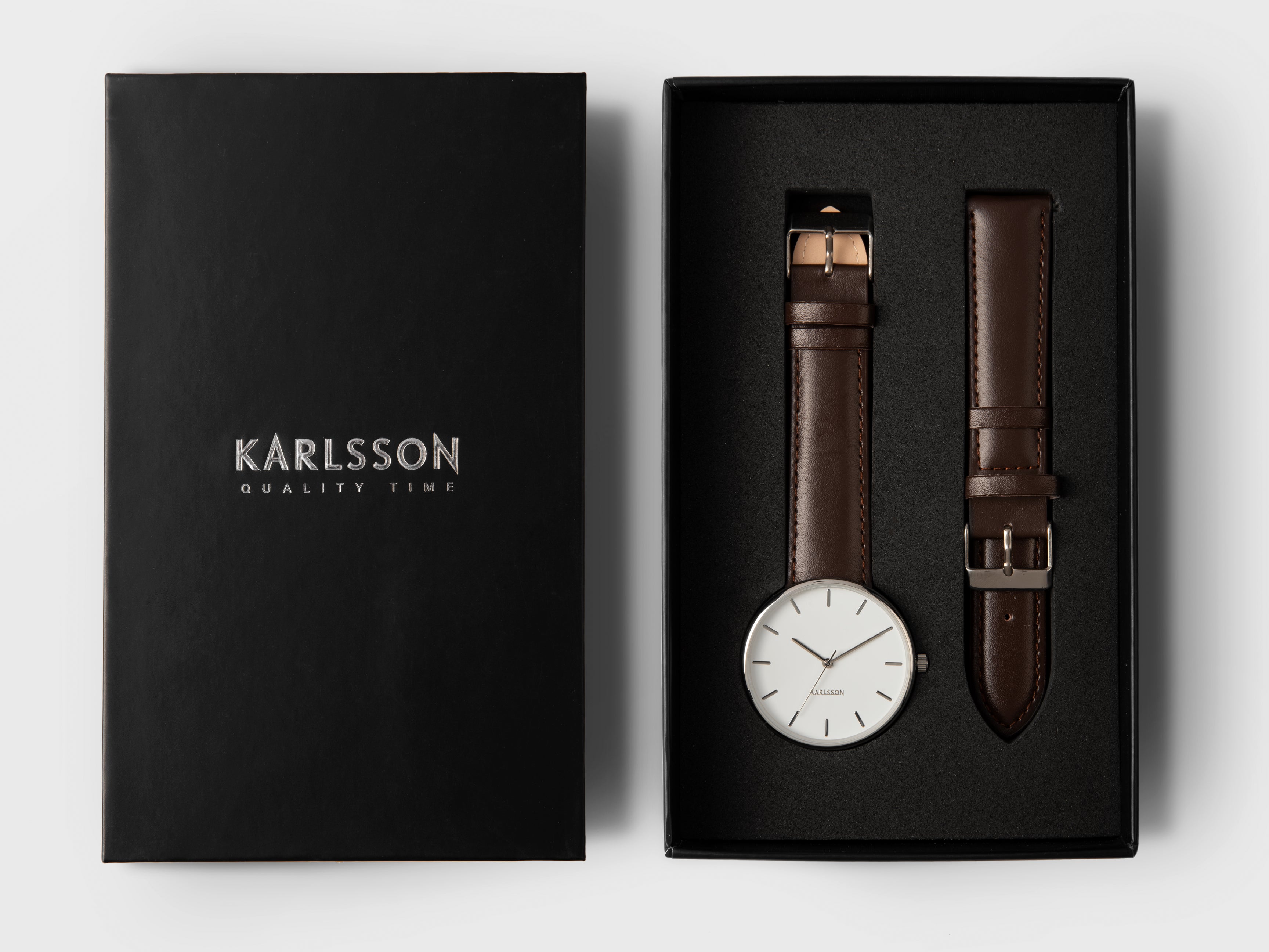 Karlsson Men's Minimal Watch - White | Koop.co.nz