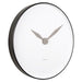 Karlsson Albatross Wall Clock – Black (50cm) | Koop.co.nz