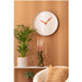 Karlsson Albatross Wall Clock – Grey (50cm) | Koop.co.nz