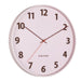 Karlsson Summertime Wall Clock – Soft Pink (40cm) | Koop.co.nz