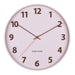 Karlsson Summertime Wall Clock – Soft Pink (40cm) | Koop.co.nz