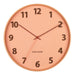 Karlsson Summertime Wall Clock – Soft Orange (40cm) | Koop.co.nz