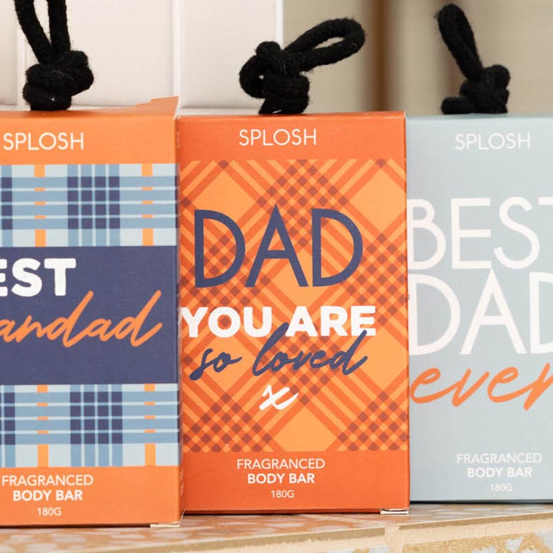 Splosh Soap On A Rope - Dad You Are So Loved (180g) | Koop.co.nz