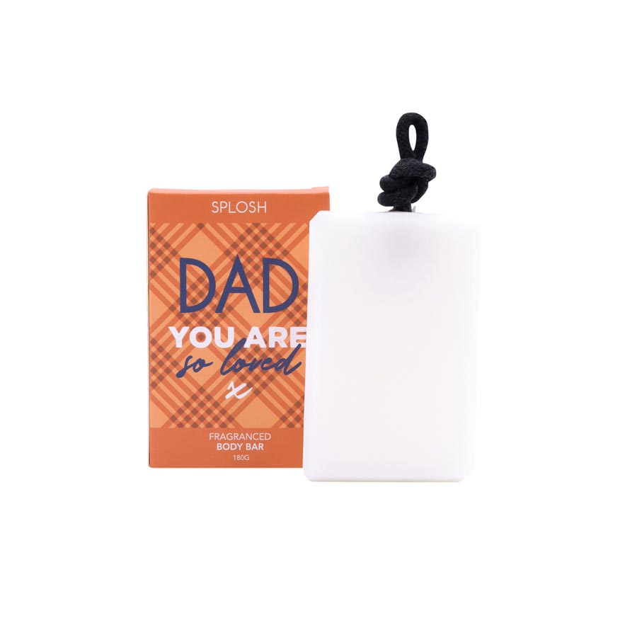 Splosh Soap On A Rope - Dad You Are So Loved (180g) | Koop.co.nz